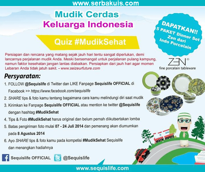 Kontes Foto Berhadiah 5 Paket Dinner Set Zen