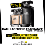 Kontes Foto Berhadiah Karl Lagerfeld fragrance senilai Rp 970.000