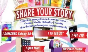 Kontes Share Your Story Berhadiah SAMSUNG Galaxy S5, TV LED, BB Z10, iPad mini, dll.