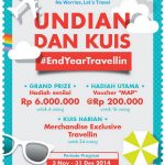 Undian Akhir Tahun Travellin Berhadiah Jutaan Rupiah