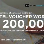 Voucher Hotel Quickly 200K Gratis Tanpa Diundi dari Kelana360