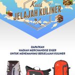 Kuis Jelajah Kuliner Berhadiah 3 Merchandise EIGER