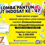 lomba pantun hut indosat ke 47