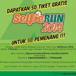 tiket gratis selfie run 2014