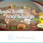 Lomba Kreasi Resep keluarga bersama Sania Royale