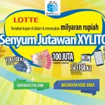 Promo Berhadiah lansung senyum jutawan xylitol