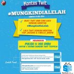 kontes Tweet Mungkin Dia Lelah