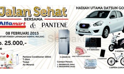 Jalan Sehat Bersama Alfamart & Pantene