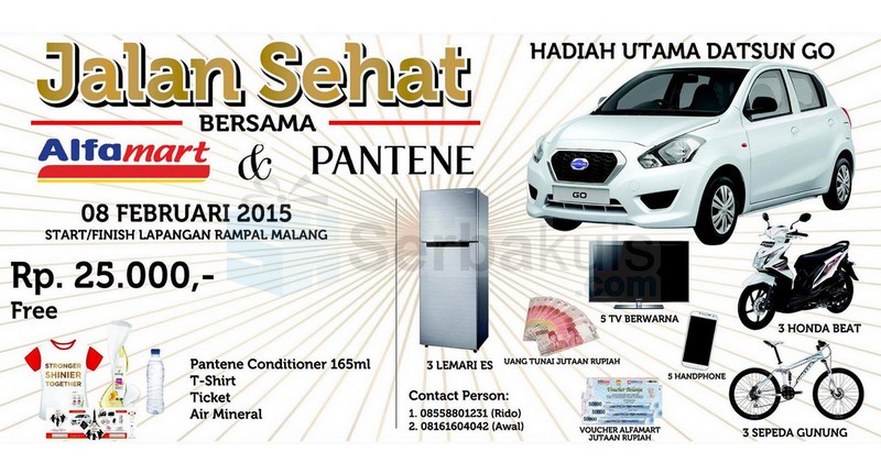 Jalan Sehat Bersama Alfamart & Pantene
