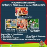 Pemenang Kontes Foto Narsis Bareng CD HIjau Daun