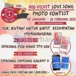 Red velvet Love Song Photo Contest