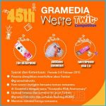45th Gramedia Wefie Twit Competition