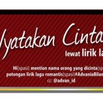 Advan Bilang Cinta