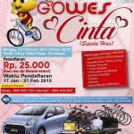 Event Gowes Cinta Alfamart Surabaya