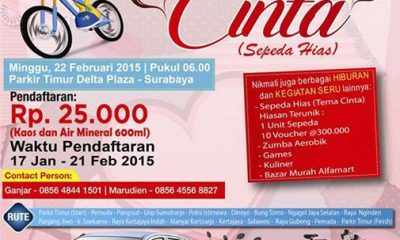 Event Gowes Cinta Alfamart Surabaya