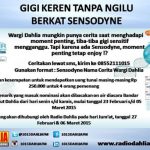 Gigi Keren Tanpa Ngilu Berkat Sensodyne