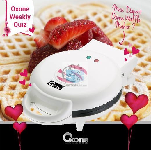 Kuis Oxone Berhadiah Waffle Maker