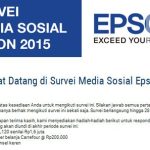 Survei Media Sosial Epson 2015