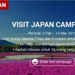 Kuis Visit Japan Campaign Hadiah Liburan ke Jepang