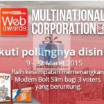 Multinasional Corporation Web Awards 2015