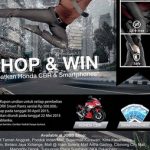 Undian JOBB Shop & Win Berhadiah Motor Honda CBR
