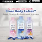 Biore Body Lotion Sample