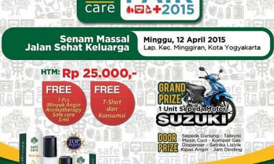 Event Safe & Healthy Fair 2015 Grandprize Motor Suzuki
