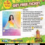 Fruit Tea Sosro Katy Perry Concert in Jakarta