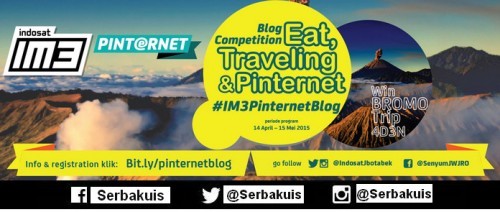 Indosat Eat, Traveling and Pinternet Blog Competition