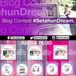 Kontes Blog Setahun Dream Berhadiah Menarik