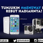 Kontes Mens Way Berhadiah iPhone 6 & GoPro Hero 4