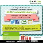 Kuis KALCare Berhadiah Pulsa & Merchandise For 5 Winner