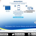 Promo Ada Aqua Berhadiah 1000 Voucher Belanja @ 500K