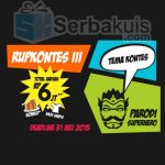 Kontes Desain Kaos Rupawa 3 Berhadiah Uang Total 6 Juta