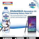 Undian AdaAqua Indomaret Hadiah 50 SAMSUNG Galaxy Note 4