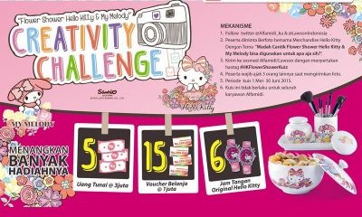 Flower Shower Hello Kitty & My Melody Creativity Challenge