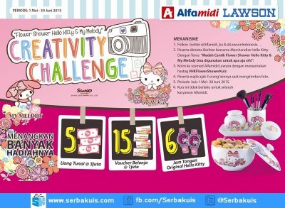 Flower Shower Hello Kitty & My Melody Creativity Challenge
