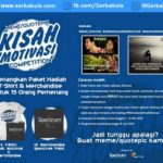 Kontes Kisah Motivasi Berhadiah 15 Merchandise Keren
