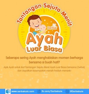 Kontes Ayah Luar Biasa Berhadiah Hampers Untuk Ratusan Pemenang