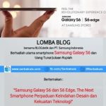 Kontes Blog Samsung S6 Berhadiah Samsung Galaxy S6