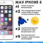 Kontes Foto Only For The Brrrave Berhadiah iPhone 6