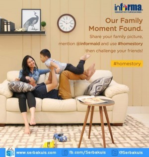 Kontes Home Story Berhadiah Voucher & Furniture dari Informa