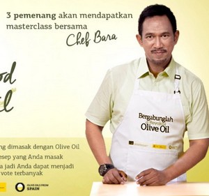 Kontes Resep Olive Oil Berhadiah Masterclass Dengan Chef Bara