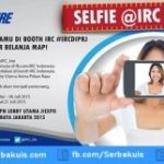 Kontes Selfie di Booth IRC Pekan Raya Jakarta