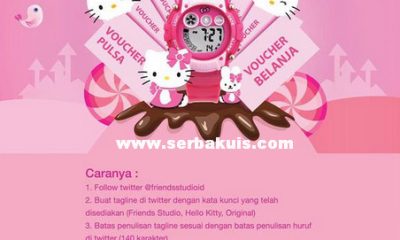 Kontes Tagline Friends Studio Berhadiah Jam Tangan, Voucher, Pulsa