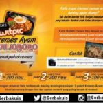 Kontes Twitpic Kremes Ayam Malioboro Berhadiah Uang