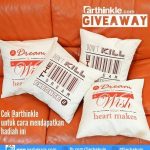 Kuis Arthinkle Giveaway Berhadiah 6 Bantal Gratis