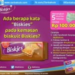 Kuis Facebook Biskies Berhadiah 5 Voucher Belanja 100K