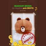 Kuis Line Deco Berhadiah 5 Boneka BIG HEAD BROWN