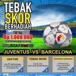 Kuis Tebak Skor Juventus vs Barcelona